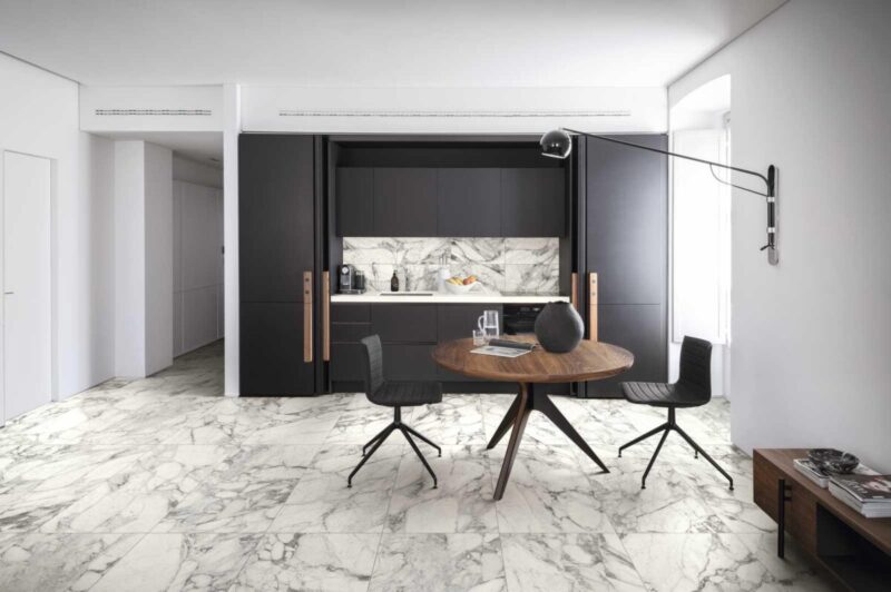 Gresie Alba Rectificata Mata Marazzi Allmarble Calacatta Extra 30X60 cm M3D6