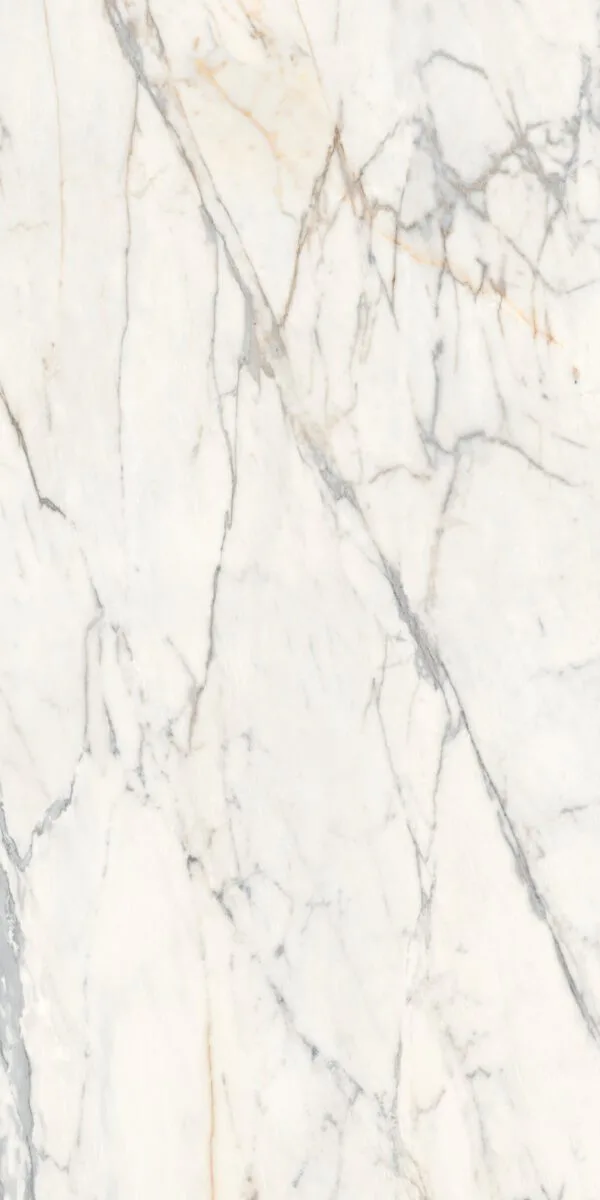 Gresie alba, rectificata, mata, Grande Marble Look, 120×240 cm, Marazzi, M8AD