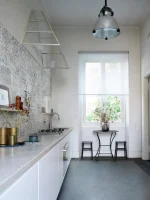 Gresie Albastra Mata Marazzi D_Segni Scaglie Blue 20X20 cm M1L1