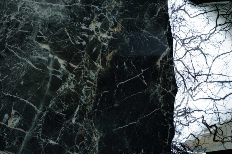 Gresie Antracit Rectificata Lucioasa Marazzi Allmarble Saint Laurent Lux 60X120 cm MMCQ - imagine 3