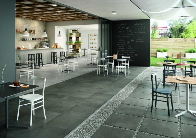 Gresie Antracit Rectificata Mata Marazzi Plaster Anthracite C3 30x60 cm M0JC - imagine 3
