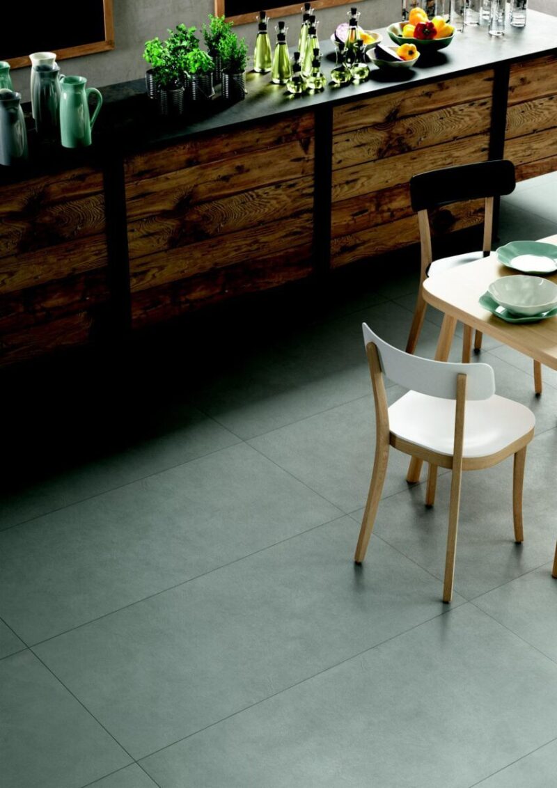 Gresie Argintie Rectificata Semi-Mata Marazzi Block Silver 60X120 cm MLJM