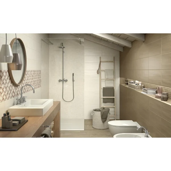 Gresie Bej Mata Marazzi Treverkcharme Beige 10x70 cm MM92