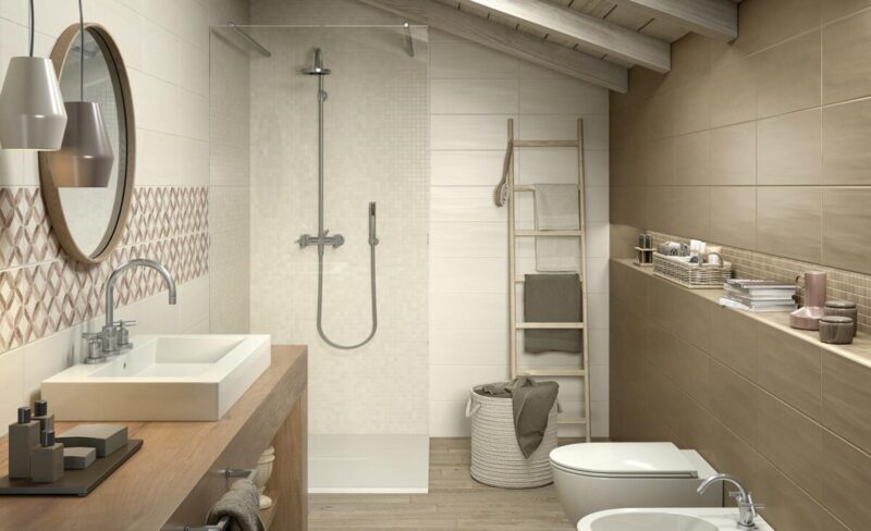 Gresie Bej Mata Marazzi Treverkcharme Beige 10x70 cm MM92 - imagine 3