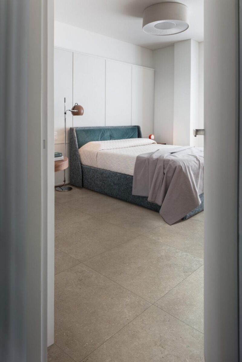 Gresie Bej Rectificata Mata Marazzi Limestone Taupe Velvet 75X150 cm M7EV - imagine 3