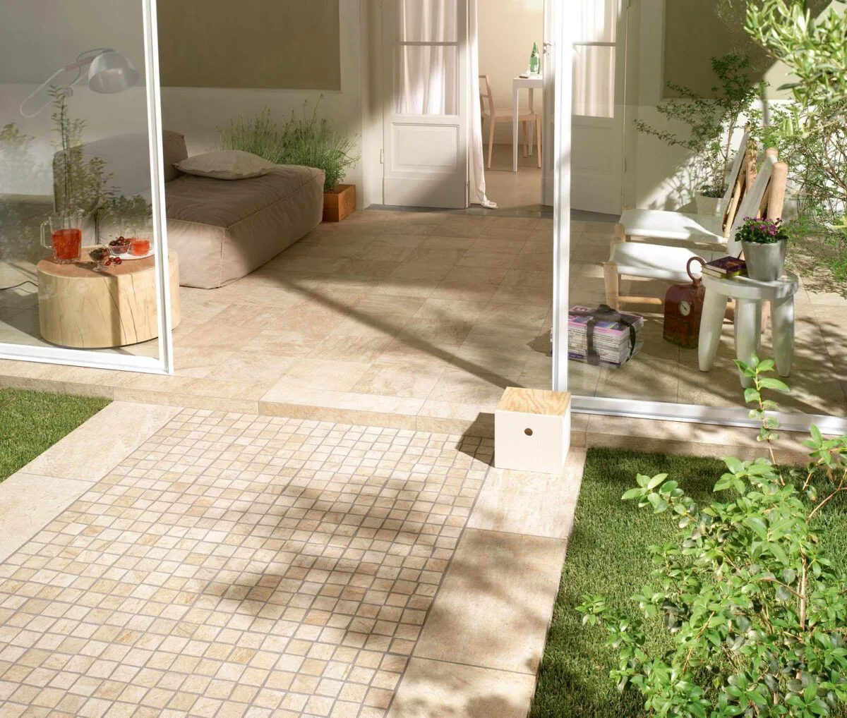 Gresie Bej Structurata Marazzi Multiquartz Beige 20X40 cm MK84