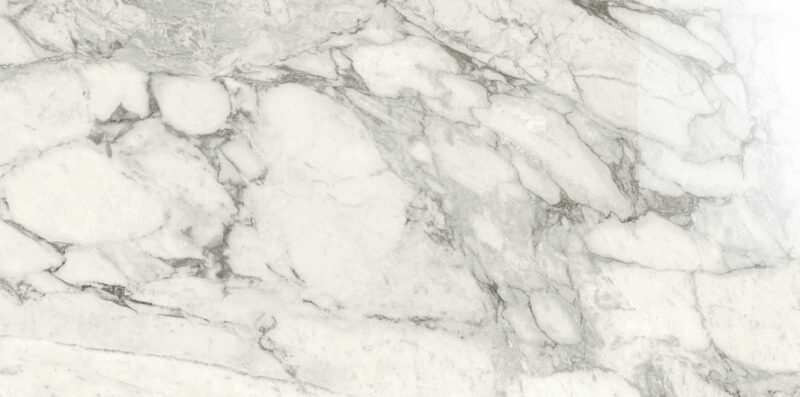 Gresie Crem Rectificata Lucioasa Marazzi Allmarble Calacatta Extra Lux 75X150 cm M391 - imagine 2