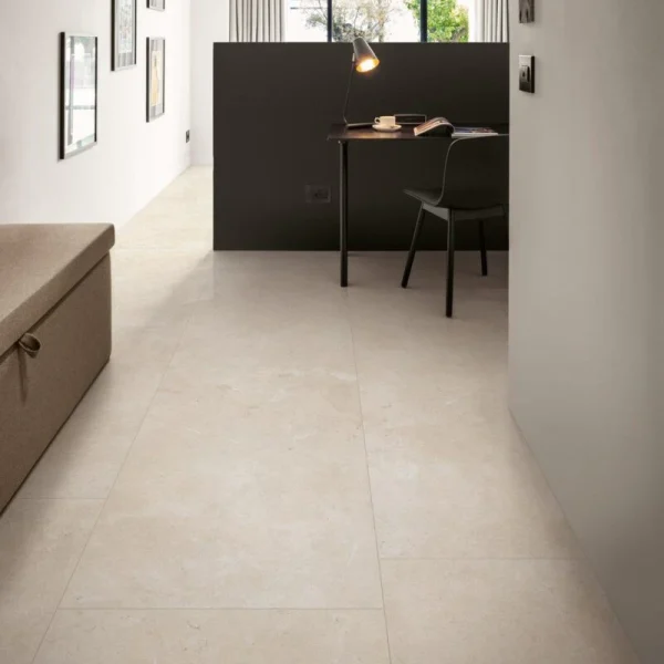 Gresie Crem Rectificata Mata Marazzi Limestone Ivory 120x120 cm M907