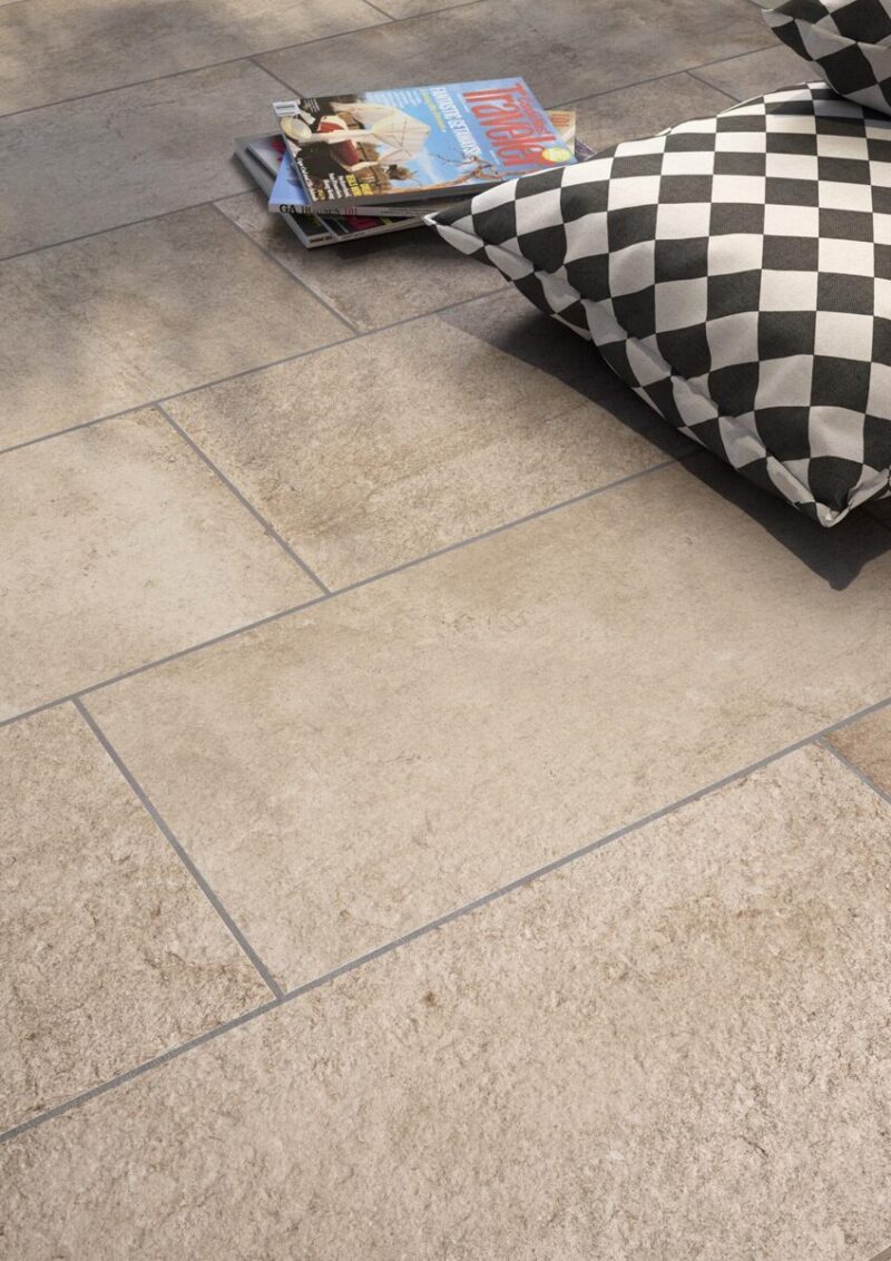 Gresie Gri Mata Marazzi Pietra Occitana Bianco 20x20 cm MH76 - imagine 3