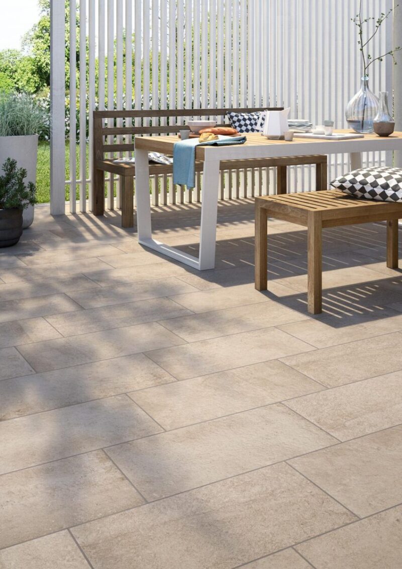 Gresie Gri Mata Marazzi Pietra Occitana Bianco 20x20 cm MH76 - imagine 4