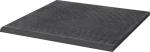 Gresie Klinker Paradyz Bazalto Grafit Treapta Colt 30x30 cm