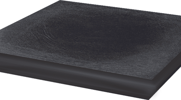 Gresie Klinker Paradyz Bazalto Grafit Treapta Colt 33x33 cm