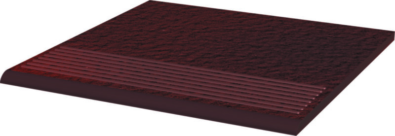 Gresie Klinker Paradyz Cloud Brown Treapta Duro 30x30 cm - imagine 2