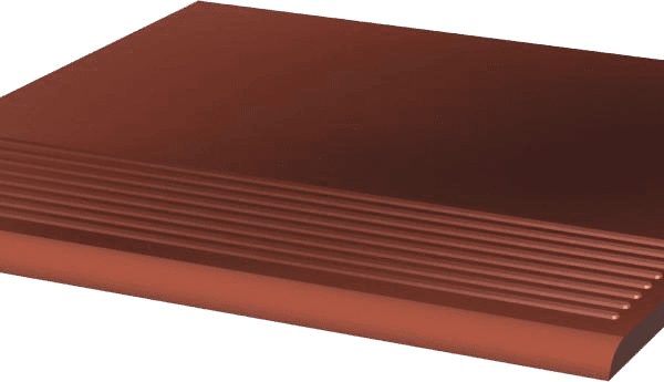 Gresie Klinker Paradyz Cloud Rosa Treapta 30x30 cm