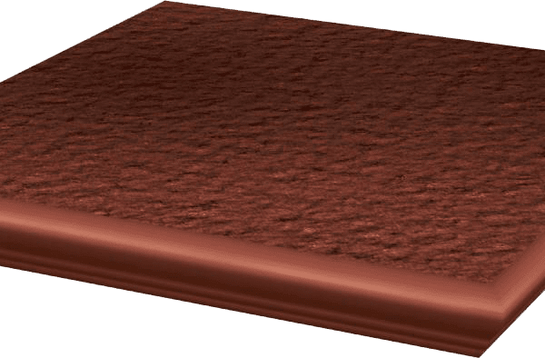 Gresie Klinker Paradyz Cloud Rosa Treapta Colt 33x33 cm