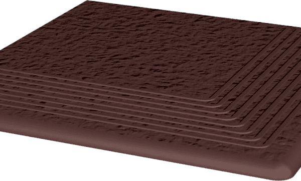 Gresie Klinker Paradyz Natural Brown Treapta Colt Duro 30x30 cm