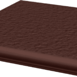 Gresie klinker treapta exterior Natural Brown, rezistenta, Paradyz, 30×33 cm