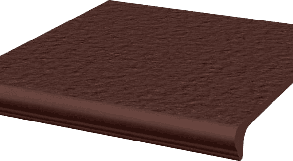 Gresie klinker treapta exterior Natural Brown, rezistenta, Paradyz, 30x33 cm