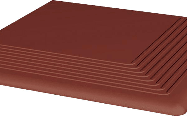 Gresie Klinker Paradyz Natural Rosa Treapta Colt 30x30 cm