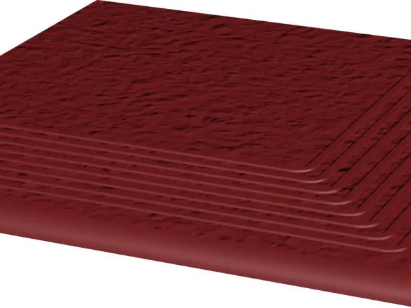 Gresie Klinker Paradyz Natural Rosa Treapta Colt Duro 30x30 cm