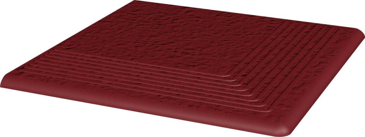 Gresie Klinker Paradyz Natural Rosa Treapta Colt Duro 30×30 cm