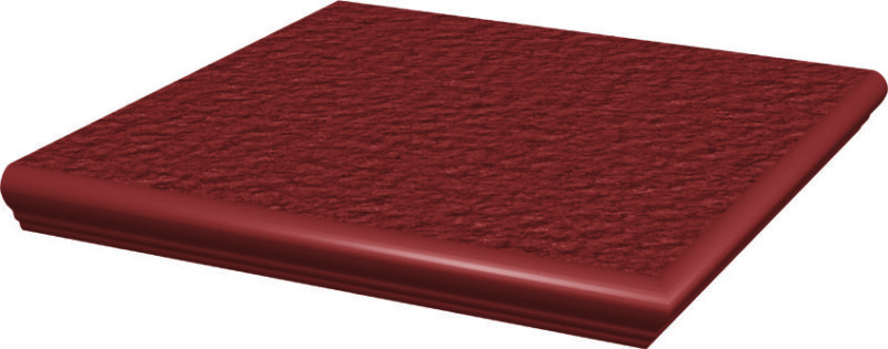 Gresie klinker treapta colt exterior Natural Rosa Paradyz, 33x33 cm - imagine 2