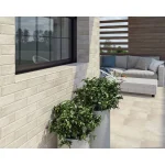 Caramida aparenta klinker exterior crem bej Paradyz Scandiano 24.5×6.6 cm
