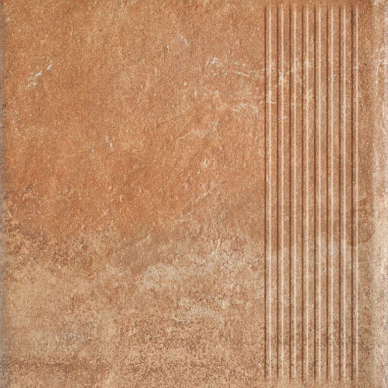 Gresie Klinker Paradyz Scandiano Rosso Treapta 30x30 cm