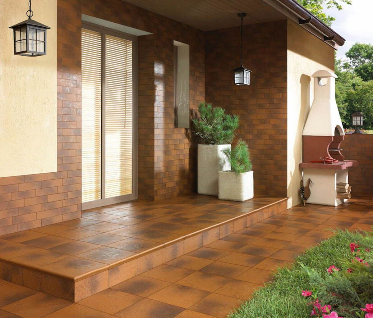 Gresie Klinker Paradyz Semir Beige Contratreapta 14.8x30 cm