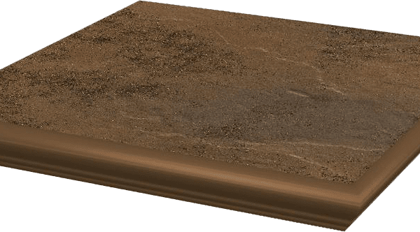 Gresie Klinker Paradyz Semir Beige Treapta Colt 33x33 cm