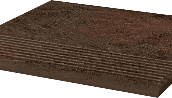 Gresie Klinker Paradyz Semir Brown Treapta 30x30 cm