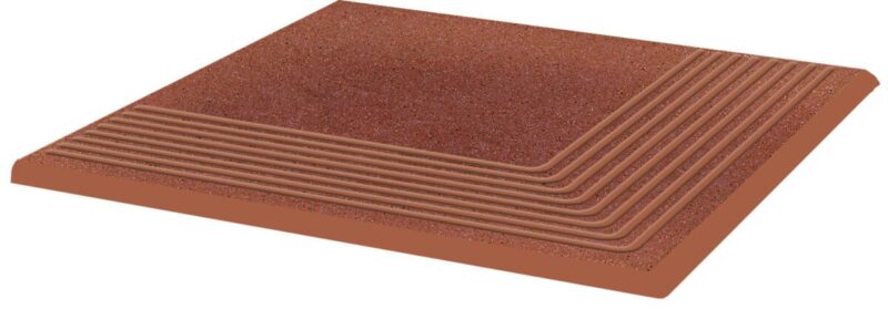 Gresie Klinker Paradyz Taurus Rosa Treapta Colt 30x30 cm - imagine 2