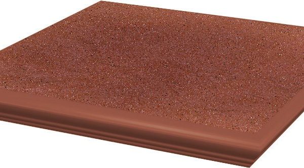 Gresie Klinker Paradyz Taurus Rosa Treapta Colt 33x33 cm