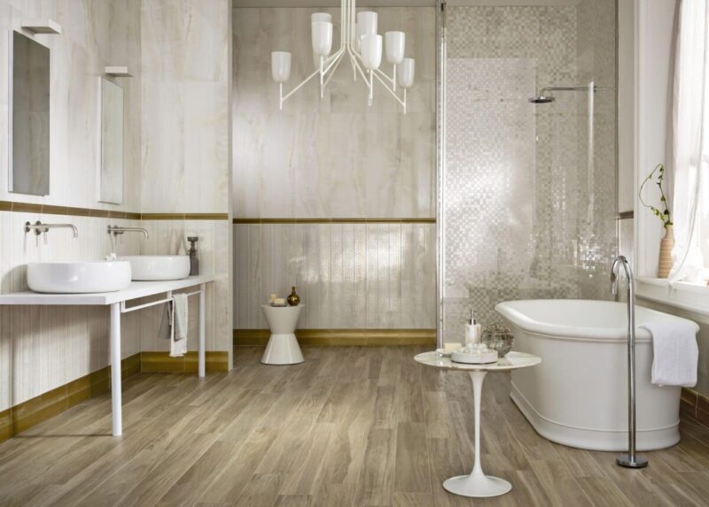 Gresie Maro Rectificata Mata Marazzi Treverkchic Noce Francese 15x120 cm MH30 - imagine 4