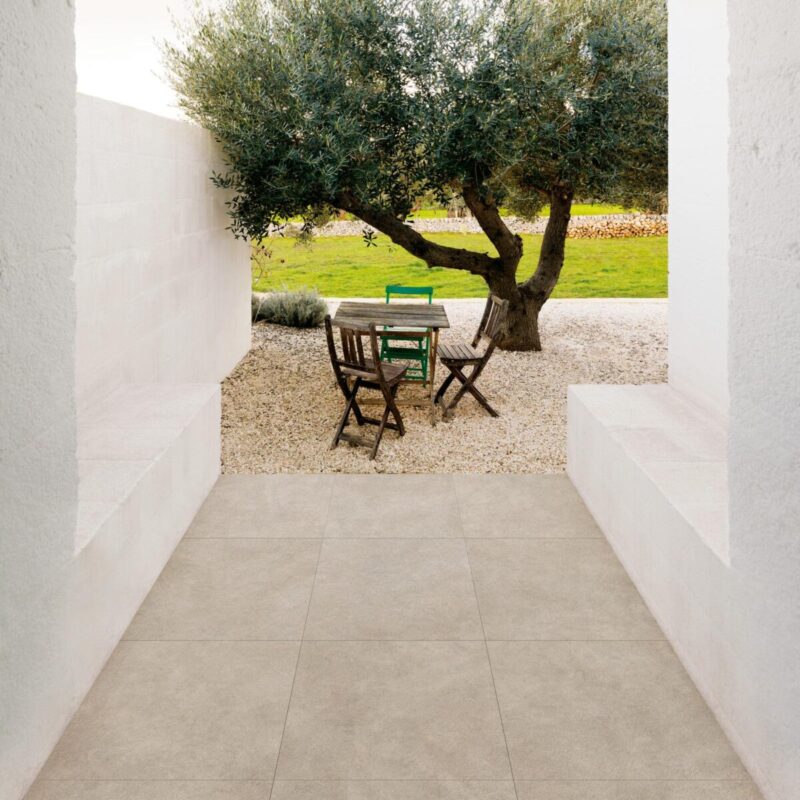 Gresie Maro Rectificata Structurata Marazzi Terratech Cannella 75x75 cm M8KM - imagine 3