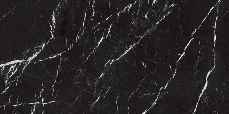 Gresie neagră rectificată lucioasă, Marazzi Allmarble Elegant, 75x150 cm, M393