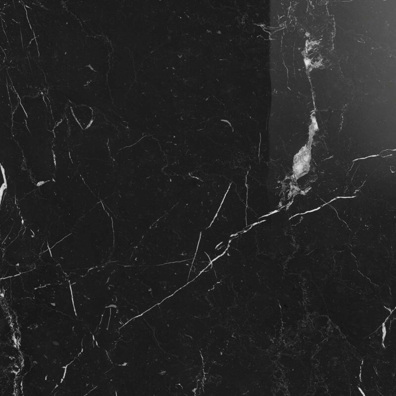 Gresie Neagra Rectificata Lucioasa Marazzi Allmarble Elegant Black Lux 75X75 cm M4F7 - imagine 2