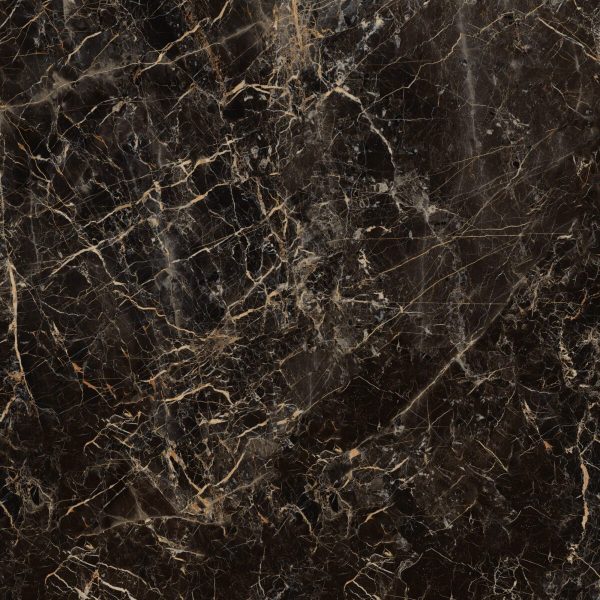 Gresie neagra, rectificata, Saint Laurent Lux, 120x120 cm, Marazzi, M0G4
