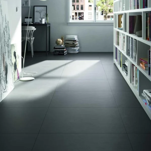 Gresie Neagra Rectificata Semi-Mata Marazzi Block Black 30X60 cm MLJ8