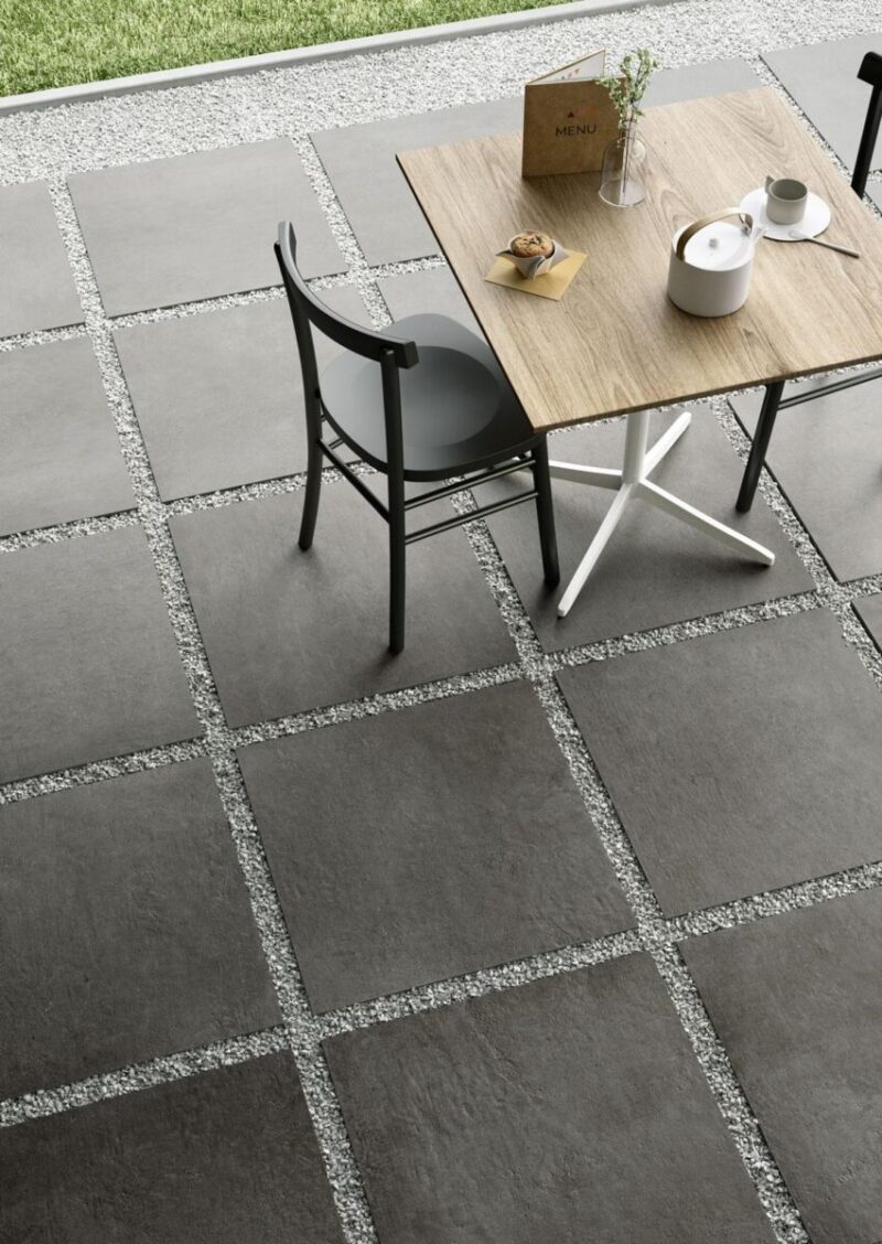 Gresie de exterior Marazzi Plaster20 Anthracite 60x60 cm Rectificata MMCP