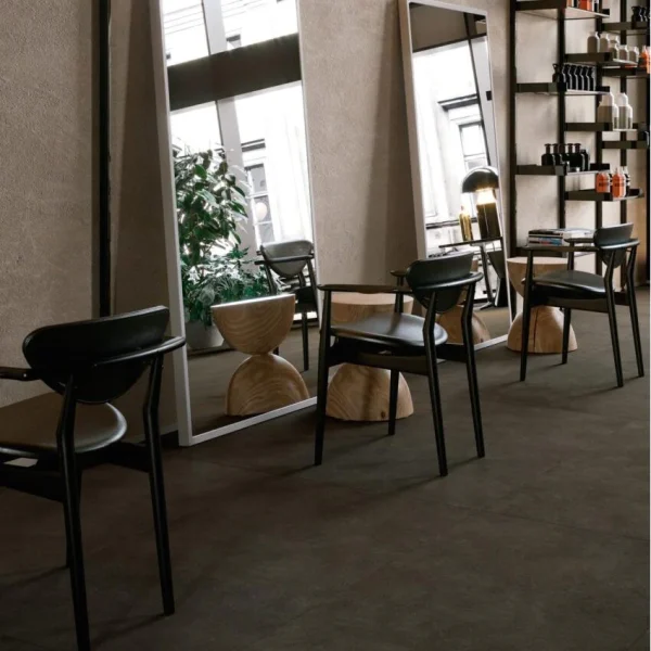 Gresie rectificata Stream Anthracite 60x60 cm M0U7 Marazzi