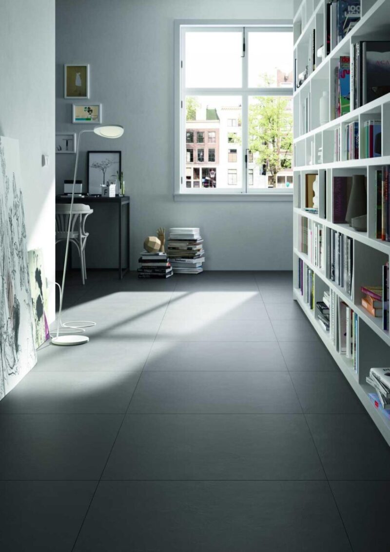 Gresie rectificata Block Black Lux 60X60 cm MLKR Marazzi - imagine 3