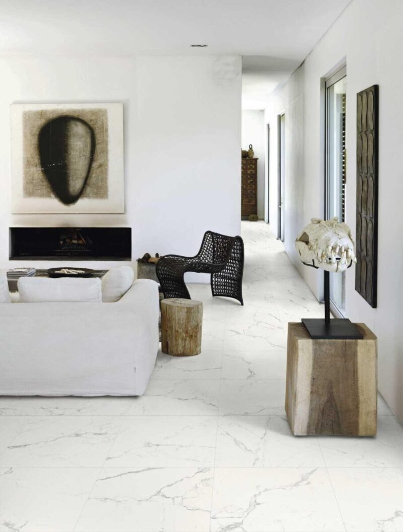 Gresie rectificata Marbleplay Statuarietto 60X60 cm M4LZ Marazzi - imagine 3