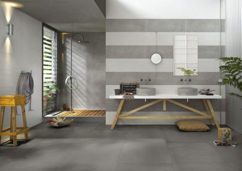 Gresie rectificata Powder Graphite 60x60 cm M0AQ Marazzi - imagine 3