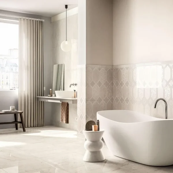 Gresie rectificata tip marmura Marazzi Allmarble Raffaello Lux 60X60 cm MM9H