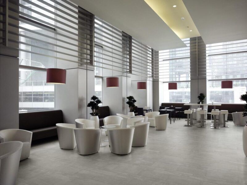 Gresie spatii publice Marazzi Neutro Grigio Medio 15x60 cm Rectificata M9Z6 - imagine 3