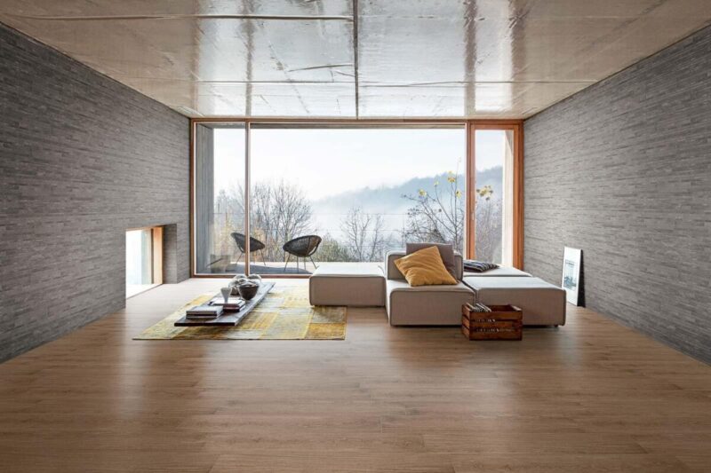 Gresie tip parchet Marazzi Treverkmust Brown Selection 25x150 cm Rectificata M05L - imagine 3