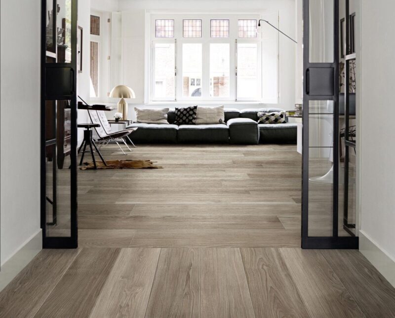 Gresie tip parchet Marazzi Treverkmust Taupe Selection 25x150 cm Rectificata M05M - imagine 3