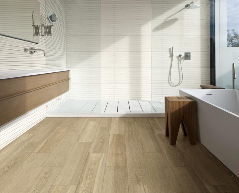 Gresie tip parchet Marazzi Treverkview Rovere Beige 20x120 cm Rectificata M0DX - imagine 3