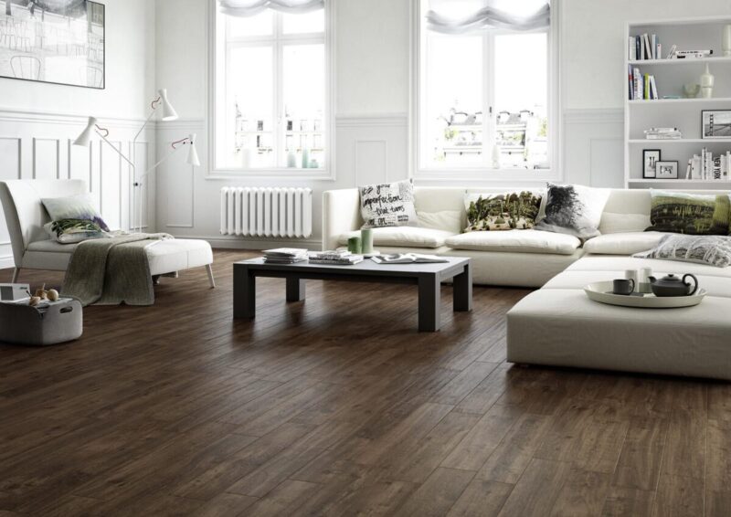 Gresie tip parchet Marazzi Treverkway Castagno Grip 15x90 cm MH7H - imagine 3